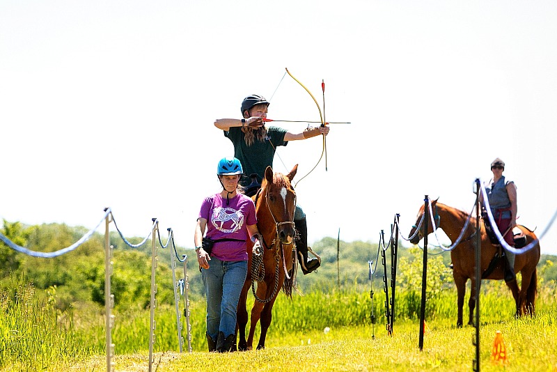 Jaravellir Mounted Archery Practice, May 2024